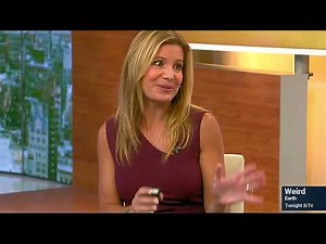 Jen Carfagno - The Weather Channel - 101121 Purple Dress - Profile View - Easy On The Eyes