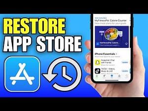 How To Restore Accidentally Deleted App Store on iPhone