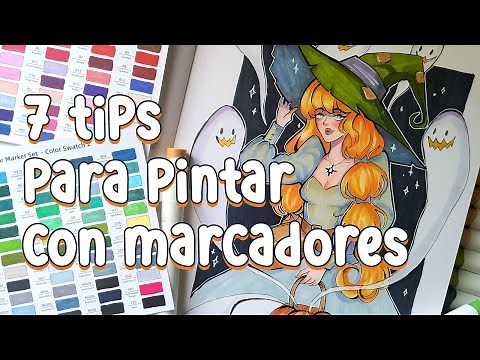 How to Paint with Markers ✨💛 Beginner's Guide 💛✨ | OHUHU