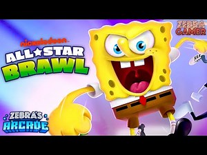 Nickelodeon All-Star Brawl Gameplay - Zebra's Arcade!