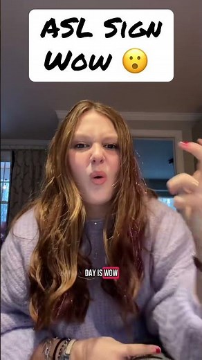 Learn How To Sign "WOW" in ASL for Beginners | American Sign Language #shorts
