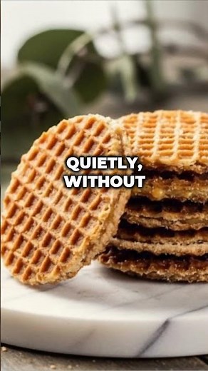 Netherlands’ Most Iconic Dish: Stroopwafel 🍯