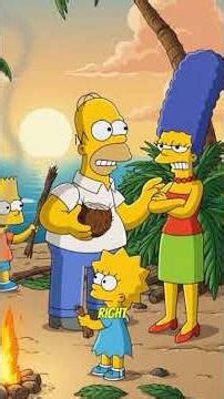 😱 20 Viral AI Prompts of The Simpsons with Lip-Sync Dialogue 🔥 | Must Try! #shorts