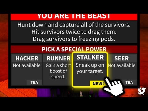 STALKER BEAST PERK! (Roblox Flee the Facility)