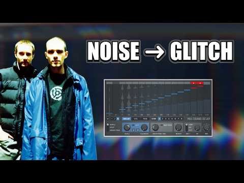 Making glitch sounds with stock plugins is actually easy