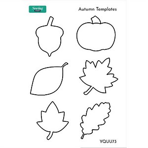 Autumn Leaves Template