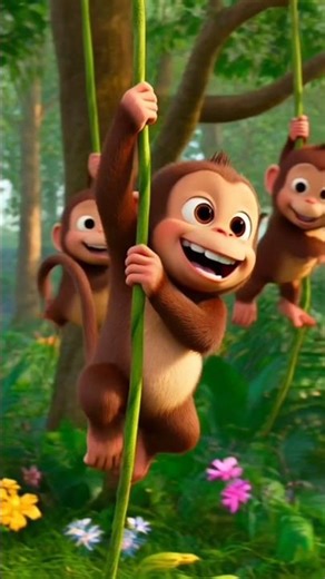 The Naughty Monkey Who Became a Hero 🐒 | Cute Monkey Story | AI Animated Short#MonkeyStory #CuteMonk