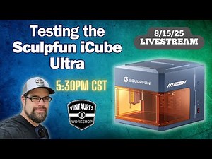 Shop time with the Sculpfun iCube Ultra