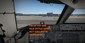 Felis 747 OLD Style GPWS Callouts