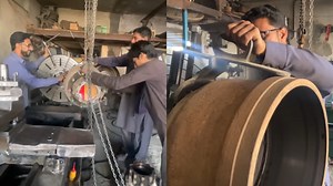 Rebuilding a Wheel Drum with Precision Lathe Work