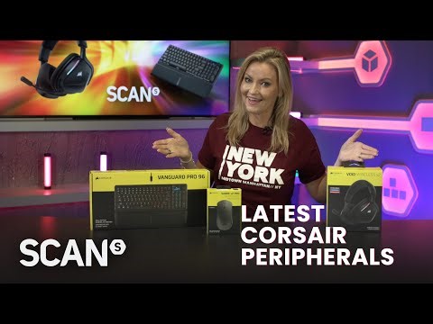 Corsair’s Updated Peripheral Line-up | VANGUARD PRO 96 keyboard, Sabre V2 mouse, and VOID V2 headset