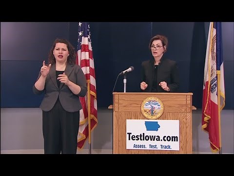 Gov. Reynolds asks all Iowans to complete Test Iowa assessment tool