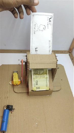 money making mini homemade machine amazing science project_Dc Motor #money #science