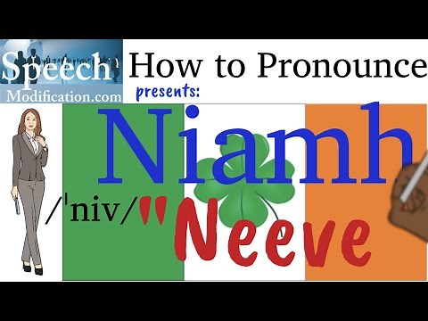 How to Pronounce Niamh (the Irish name)