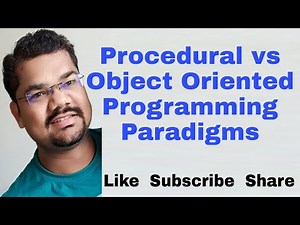 Procedural vs Object Oriented Programming Paradigms | PPL