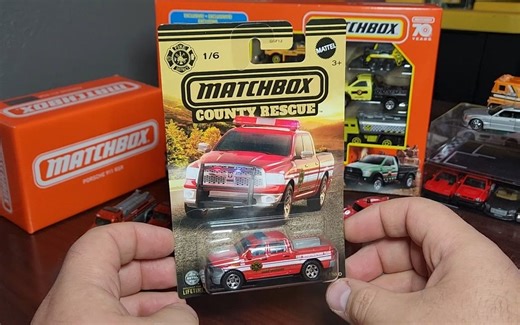 【搬运】Matchbox火柴盒2023年的消防车主题普卡系列