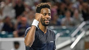 Gael Monfils defeats Dusan Lajovic to reach Miami second round | ATP Tour | Tennis