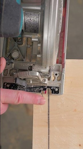 The Secret to Perfect Freehand Cuts with a Circular Saw! #diy #carpentry #construction #home