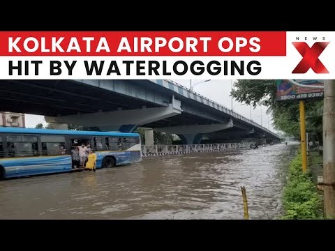Kolkata Airport Operations Hit by Waterlogging, Flights Delayed and Cancelled