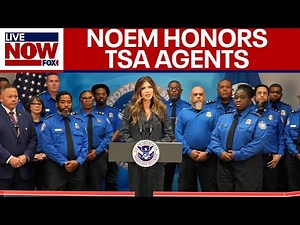 FULL REMARKS: Sec. Noem holds press conference with TSA agents