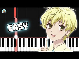 Fruits Basket ED 2 - "One Step Closer" - EASY Piano Tutorial & Sheet Music