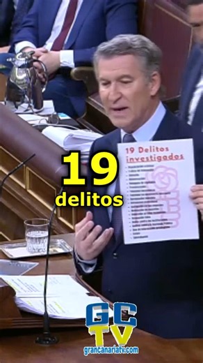 🚨 "19 crimes the PSOE is being investigated for" Feijóo