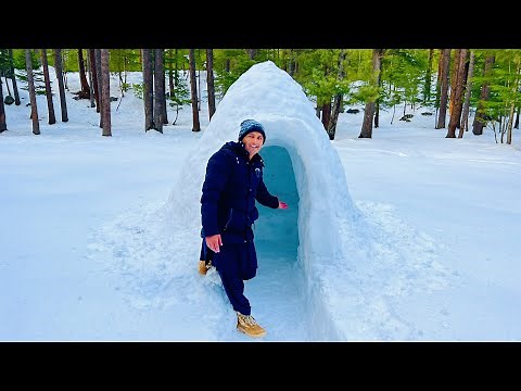 How To Make Igloo House | How An Igloo House Keeps You Warm | Mubashir Saddique