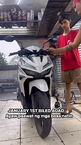 Happy New Year Talaga kay Bossing. 👌 Unang taon may Mabisang Biled Agad 🔥 Thank you po sa mga bossing namin na nagpaschedule ngaung unang araw ng taon. Kitakits tayo bukas mga bossing. OPEN NA PO SHOP JAN 2 📍Shop Location : Kasiglahan Village Road San Jose Rodriguez Rizal 🗺️ Waze : Motorific Garage LANDMARK : BESIDES MAWEES BURGER & Joes Brew MAPS : https://maps.app.goo.gl/R4KXruhTggiXxtjR6?g_st=com.google.maps.preview.copy | Motorific Garage