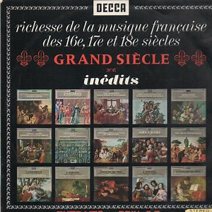 Various - Richesse De La Musique Française Des 16e 17e Et 18e Siècles - Grand Siècle Inédits -