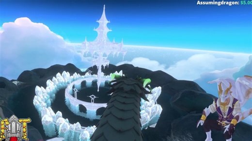 Dragon lost in the multiverse