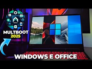 Como Criar um PenDrive MULTBOOT Com RUFUS 2025 - Windows 10 e 11 Juntos e TODOS os PROGRAMAS!