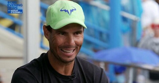 CBS News Exclusive: Tennis star Rafael Nadal on overcoming injury to pursue history