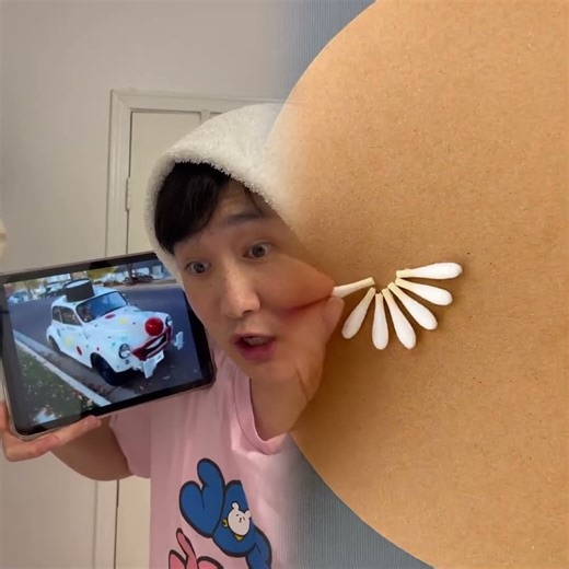 Baby imitates vehicle sounds 1