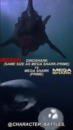 Dinoshark vs Mega Shark