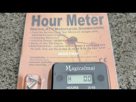 HOW TO ADD A HOUR / TACHOMETER METER TO YOUR SMALL ENGINE