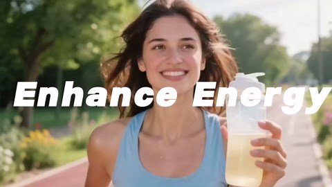 Yerba Mate Instant Tea Powder, 4-in-1 Functional Yerba Extract with Prebiotics & Probiotics, Low Sugar Clean Energy Drink for Focus, Gut Health & Reduce Brain Fog, Strawberry Matcha - 30 Servings