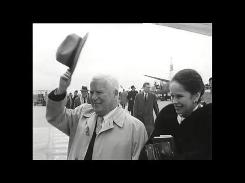 Charlie Chaplin Heads To Waterville, Co. Kerry, Ireland 1961