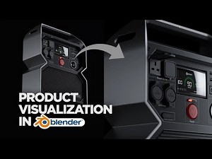 Make Blender look like Keyshot | Timelapse process **