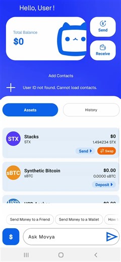 Movya Wallet - Stacks