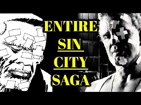 Entire Sin City Saga Comic Book Saga - Frank Miller's Masterpiece Explained In Detail