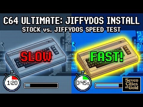 JiffyDOS on Commodore 64 Ultimate: Full Install Guide & Speed Test