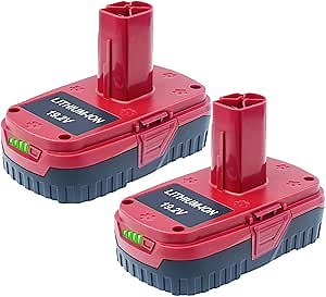 DTK Replacement for Craftsman 19.2V Battery Lithium ion C3 11375 11376 130279005 1323903 130211004 130279003 130279017 315.115410 315.11485 315.PP2011 315.PP2020 Tools 3500mah 2 Packs