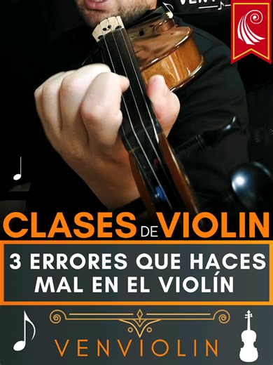 estás aprendiendo a tocar el violín pues te dejo en este video tres errores comunes que te pueden ayudar a Cómo mejorar en tu instrumento. espero que te guste y te sirva y si es así déjame un comentario y si quieres aprender de forma más práctica y fluida también puedes unirte a mis clases de violín #violinist #violinista #violin #ClasesDeViolin #fypシ