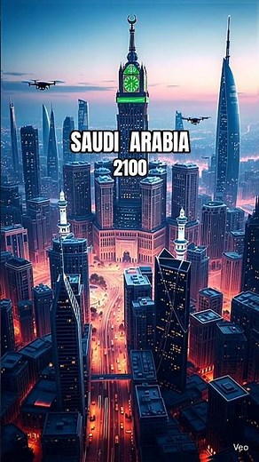 Saudi Arabia in 2100 | The Future Mega City ✨️