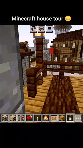 House tour tutorial #minecraft #shorts