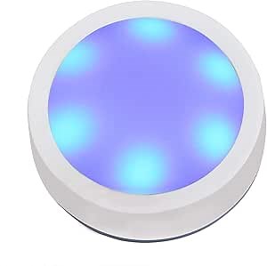 Retekess TM101 Answer Buzzers,Lights and Sounds,Buzzers Game Show,Classroom Buzzers,4 Signal Light Wireless Button for Parties,Debates,Competition (1 Pack)