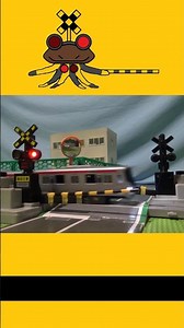 ふみきりを通過するつくばエクスプレスTX-1000系 6両フル編成