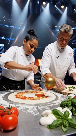 This pizza technique is absolutely insane #food #satisfying #cooking