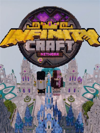 buscas un servidor? te invitamos a InfinityCraft IP: infinitycraft.vip Puerto: 19132 #fyp #parati #minecraft #minecraftparkour #minecraftservers