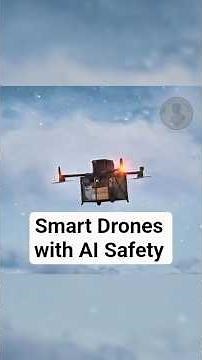 AI Collision Avoidance for Civilian Drones | Next-Gen UAV Tech #aidrone #shorts